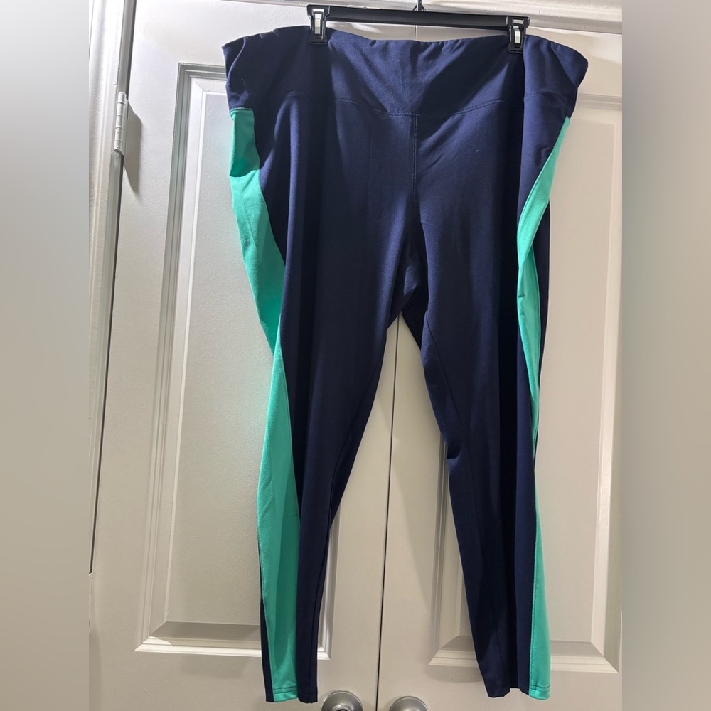 Belle by Kim Gravel Navy Leggings